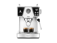 Bergamo espresso en capuccino koffiemachine touchpaneel 20 bar 1350w zilver - afbeelding 3 van  6