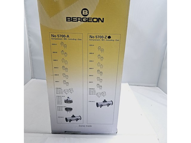 Bergeon horloge-opener 5700-z - afbeelding 2 van  8