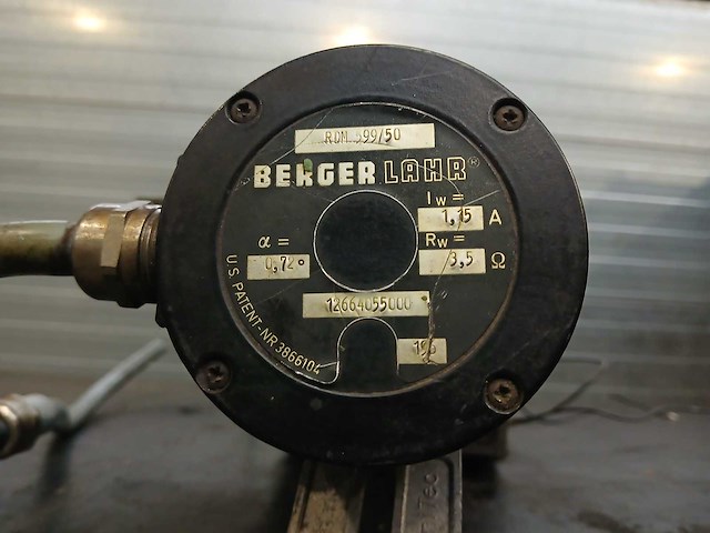 Berger lahr - rdm 599/50 - elektromotor (2x) - afbeelding 2 van  6