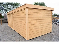 Berging met overkapping - 650x300x245 cm - afbeelding 3 van  3