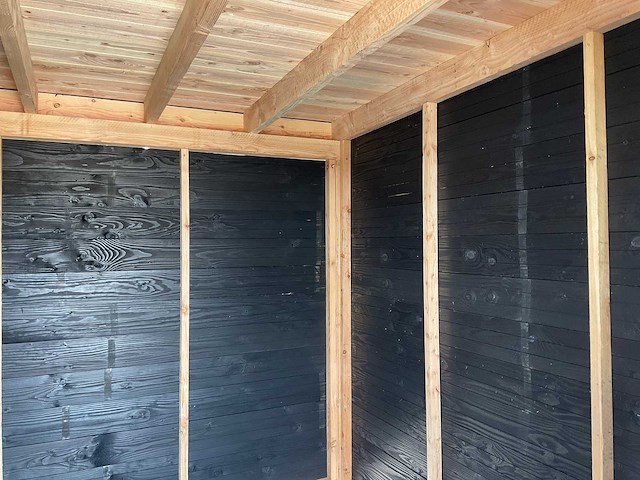 Berging met overkapping 650x400x245 cm - afbeelding 3 van  10