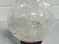 Bergkristal bol + standaard - afbeelding 3 van  4