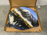 Berglandschap wanddecoratie (25x) - afbeelding 1 van  3