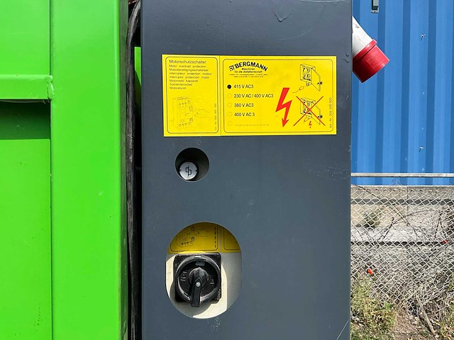 Bergmann roto compactor ps r 1250 afvalpers - afbeelding 7 van  11