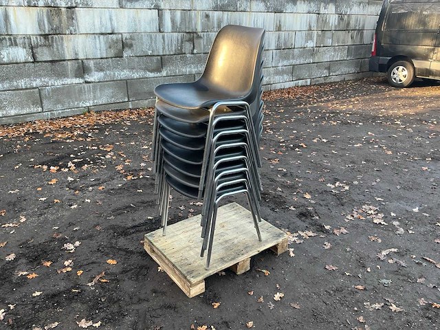 Bericoplast helene 1004/a kantinestoel 8x - afbeelding 1 van  10