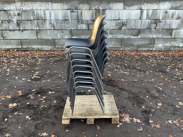 Bericoplast helene 1004/a kantinestoel 8x - afbeelding 3 van  10