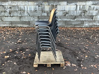 Bericoplast helene 1004/a kantinestoel 8x - afbeelding 3 van  10