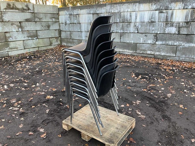 Bericoplast helene 1004/a kantinestoel 8x - afbeelding 4 van  10