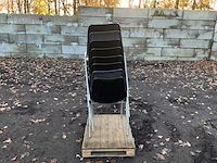 Bericoplast helene 1004/a kantinestoel 8x - afbeelding 5 van  10