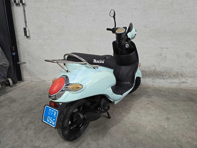 Berini - snor scooter - m58 - 4t brommer 25km uitvoering dfr05g - afbeelding 5 van  7