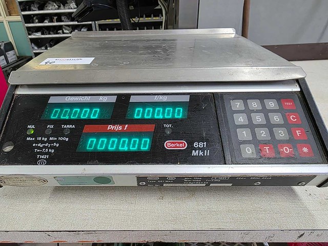 Berkel - 681 mk ii - weighing scale - afbeelding 2 van  4