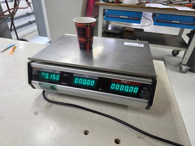 Berkel - 681 mk ii - weighing scale - afbeelding 4 van  4