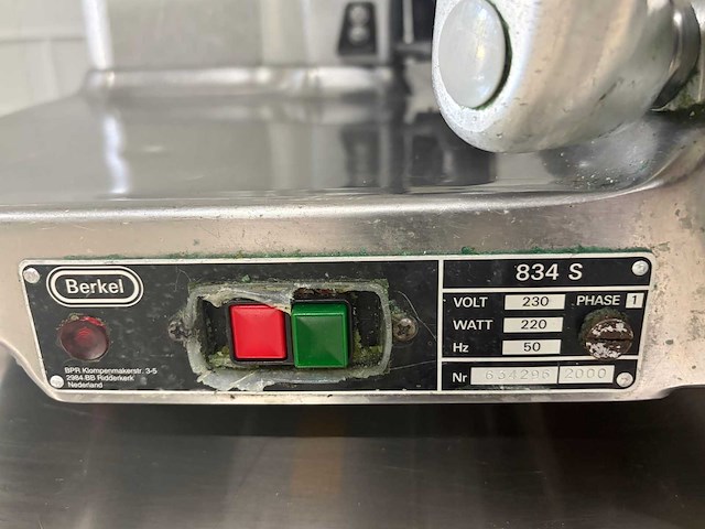 Berkel - 834s - snijmachine - afbeelding 6 van  7