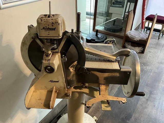 Berkel - antieke snijmachine - afbeelding 6 van  9