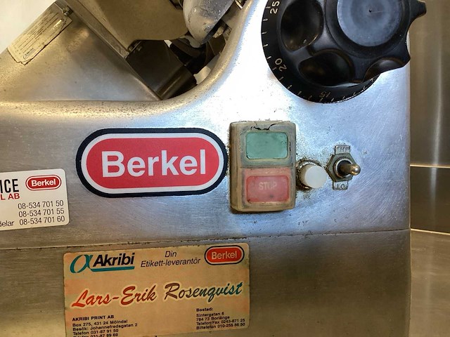 Berkel 2350 snijmachine - afbeelding 15 van  20