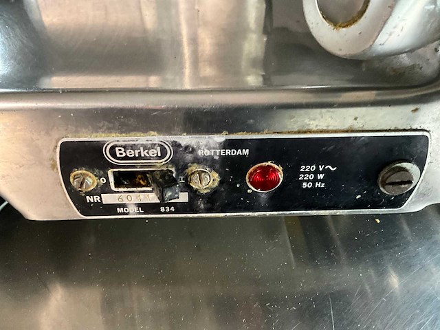Berkel 834 ijsmachine - afbeelding 8 van  8