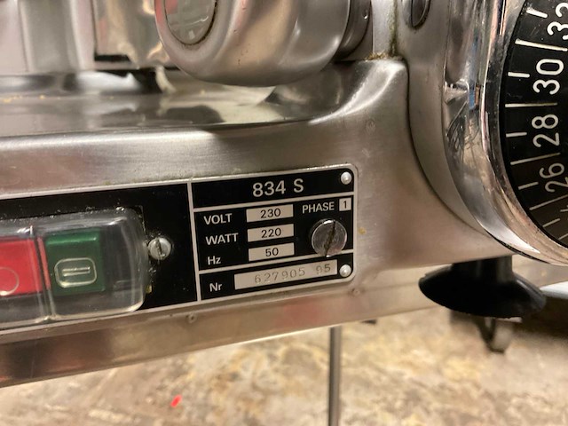 Berkel 834 s snijmachine - afbeelding 2 van  4