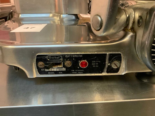 Berkel 834 snijmachine - afbeelding 3 van  5