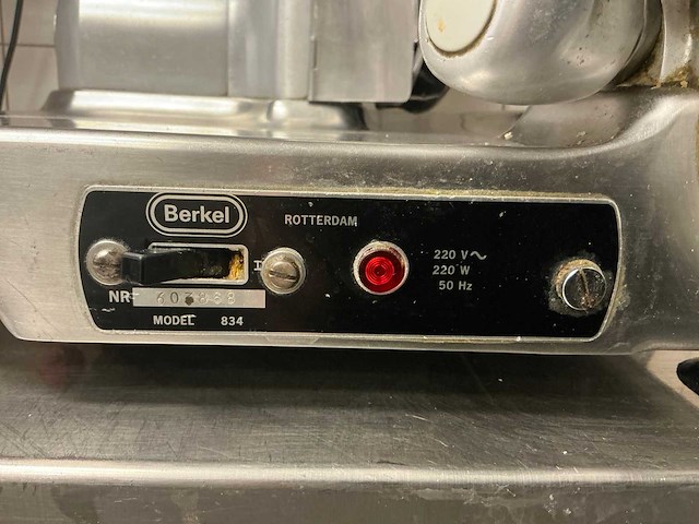 Berkel 834 snijmachine - afbeelding 5 van  6