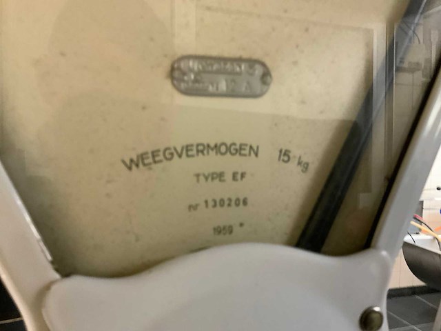 Berkel ef 15kg weegschaal - afbeelding 7 van  9