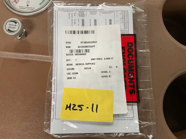 Berkeley medevices sv 15 surgical aspirator vacuum suction - afbeelding 3 van  11