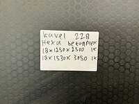Berken betonplex hexa diverse afmetingen (2x) - afbeelding 6 van  6