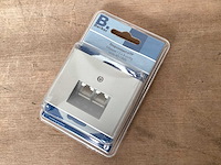 Berker k5 rvs utp wandcontactdoos (40x) - afbeelding 1 van  3