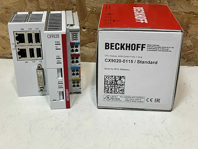 Berkhoff cx9020-0115 cpu module 1 ghz - afbeelding 6 van  7