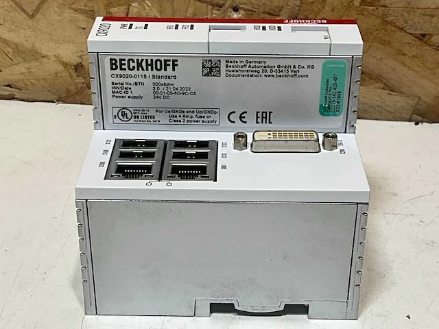 Berkhoff cx9020-0115 cpu module 1 ghz - afbeelding 2 van  7
