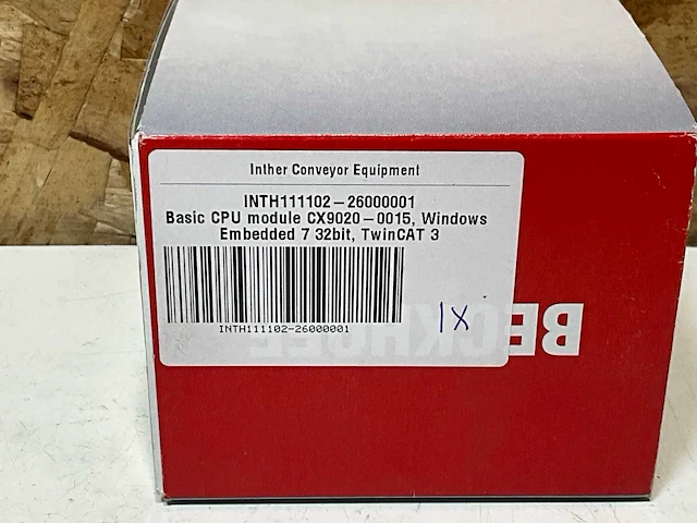 Berkhoff cx9020-0115 cpu module 1 ghz - afbeelding 4 van  7