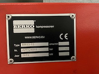 Berko - 2015 - br53-13 - schroefcompressor (2x) - afbeelding 6 van  14