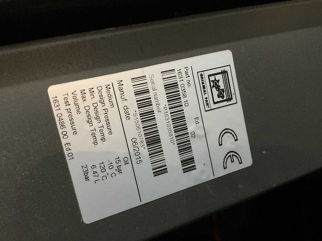 Berko - 2015 - br53-13 - schroefcompressor (2x) - afbeelding 11 van  14