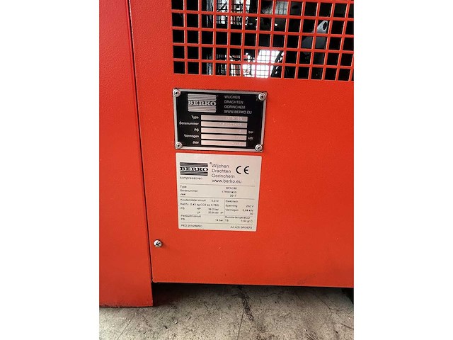 Berko - br21/10 + bfn 186 - schroefcompressor met droger - afbeelding 2 van  10