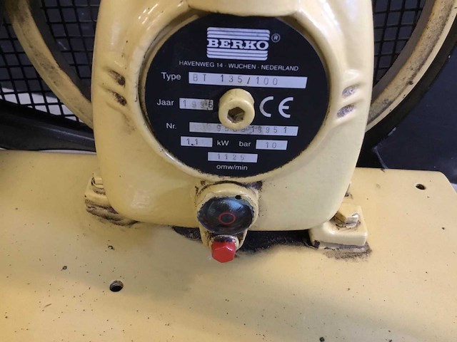 Berko bt-135/100 luchtcompressor - afbeelding 5 van  6
