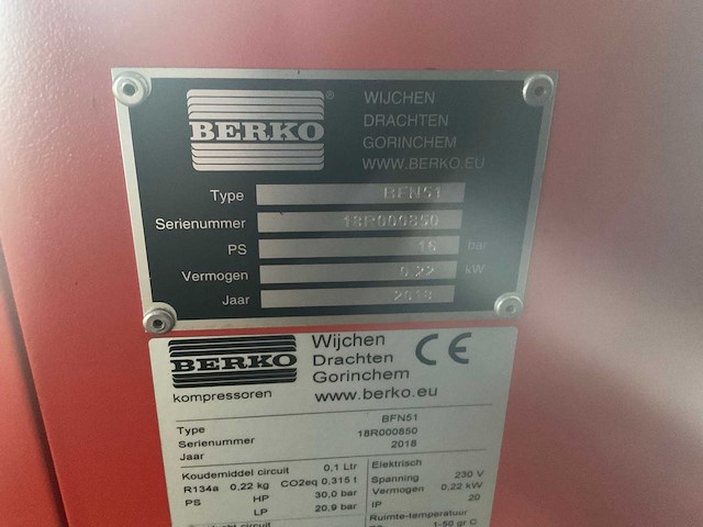 Berko persluchtinstallatie - afbeelding 4 van  14