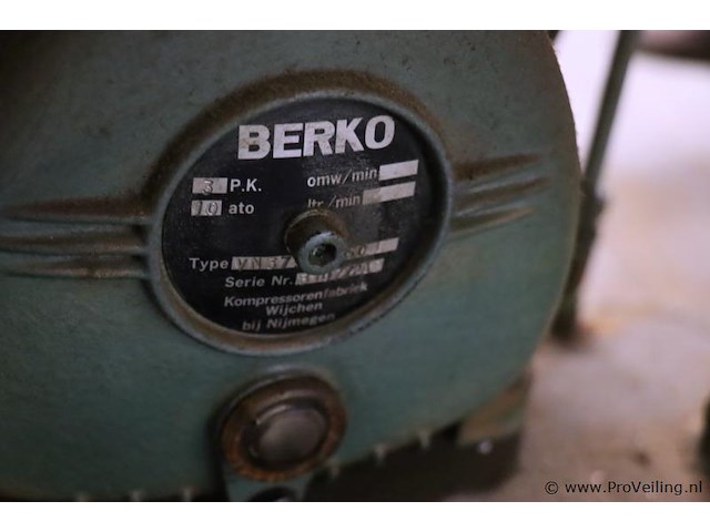 Berko zuigercompressor vn37bv - afbeelding 8 van  9