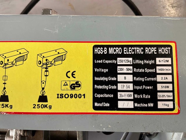Berlan hgs-b kabellier - afbeelding 4 van  4