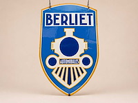 Berliet automobiles reclamebord - afbeelding 1 van  1