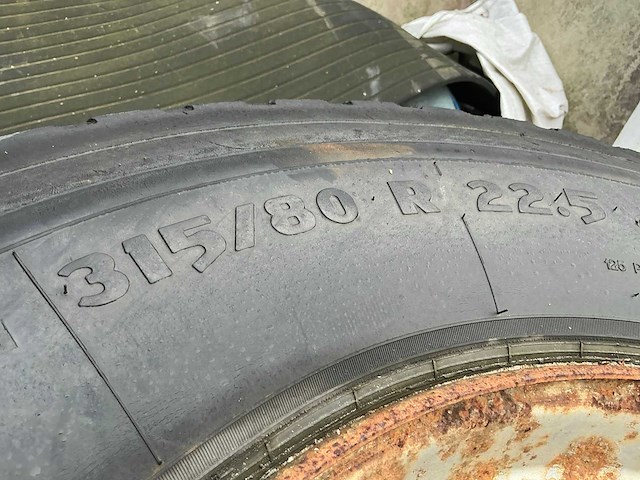 Berliner de2 vrachtwagen banden (4x) - afbeelding 5 van  10