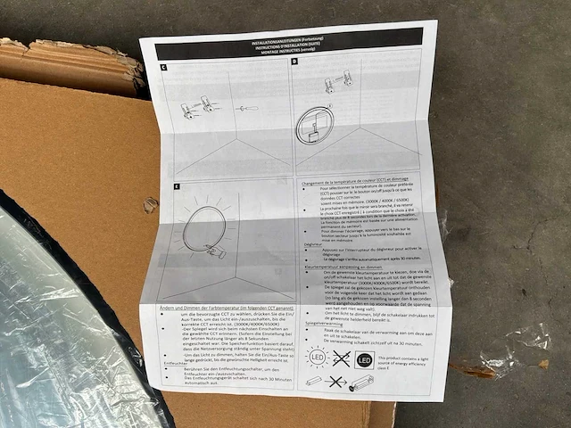 Berma decor led badkamerspiegel met ontwasemfunctie - afbeelding 6 van  6
