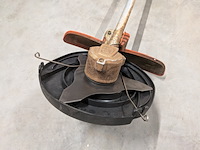 Bermmaaier husqvarna, 520irx, bouwjaar 2022, inclusief accupakket (2 accu's en lader) - afbeelding 4 van  9