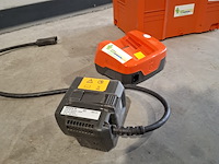 Bermmaaier + oplaadpakket voor accupack husqvarna, 520irx, bouwjaar 2023 - afbeelding 7 van  9