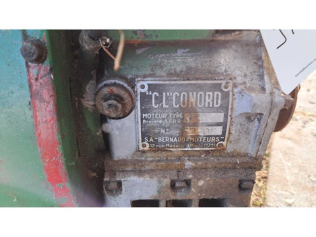 Bernard - cl conord - overige agrarisch stationair motor - afbeelding 4 van  4