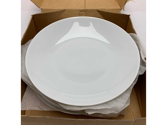 Bernardaud 263316 douce white dish premium kwaliteit 11 inch - afbeelding 1 van  4