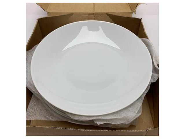 Bernardaud 263316 douce white dish premium kwaliteit 11 inch - afbeelding 2 van  4