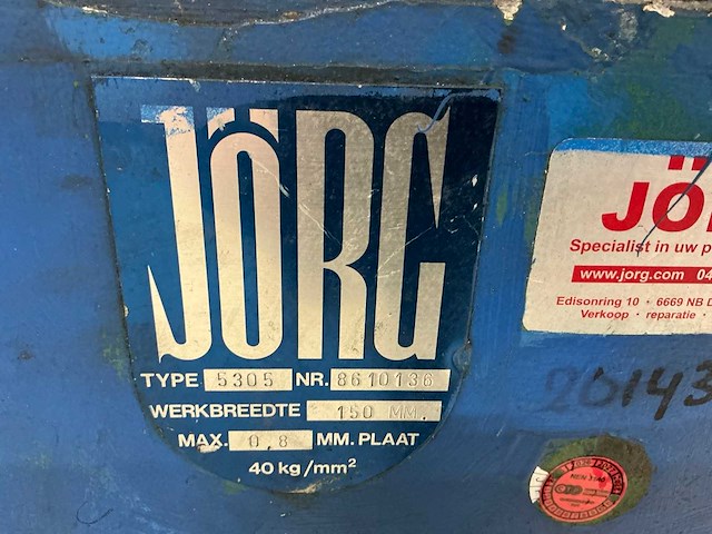 Bernardo / jorg pons- en knipmachine - afbeelding 5 van  7