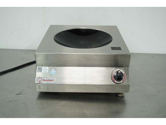 Berner - bwk 3.5 - inductie wokplaat - afbeelding 1 van  3