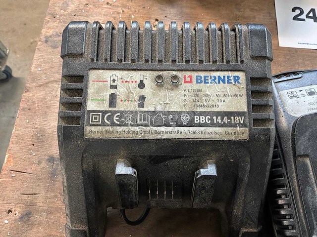 Berner accu lader (3x) - afbeelding 4 van  4