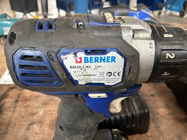 Berner bacsd-1 boormachine - afbeelding 4 van  5