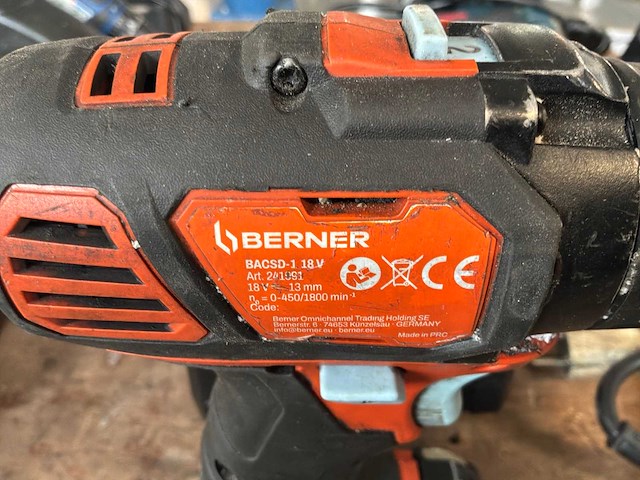Berner bacsd-1 boormachine - afbeelding 5 van  5